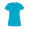 Lady-Fit Original T in azure-blue