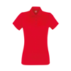Lady-Fit Performance Polo in red
