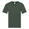 Layered T in bottle-green