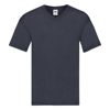 Layered T in deep-navy