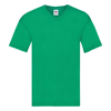 Layered T in kelly-green