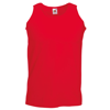 Valueweight Athletic Vest in red