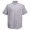 Oxford Short Sleeve Shirt in oxford-grey