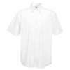 Poplin Short Sleeve Shirt in white