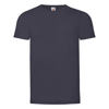 Fitted Valueweight Tee in deep-navy
