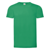 Fitted Valueweight Tee in kelly-green