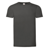 Fitted Valueweight Tee in light-graphite