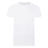 Fitted Valueweight Tee in white