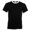 Ringer Tee in black-white