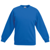 Classic 80/20 Kids Set-In Sweatshirt in royal-blue