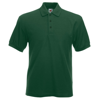 Heavyweight 65/35 Polo in bottle-green