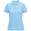Lady-Fit 65/35 Polo in sky-blue