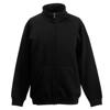 Classic 80/20 Kids Sweatshirt Jacket in black