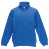 Classic 80/20 Kids Sweatshirt Jacket in royalblue