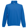 Classic 80/20 Zip Neck Sweatshirt in royal-blue