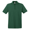 Premium Polo in bottle-green