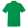 Premium Polo in kelly-green