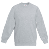 Classic 80/20 Kids Raglan Sweatshirt in heather-grey