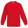 Classic 80/20 Kids Raglan Sweatshirt in red