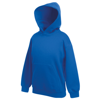 Classic 80/20 Kids Hooded Sweatshirt in royal-blue