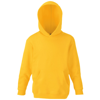 Classic 80/20 Kids Hooded Sweatshirt in sunflower