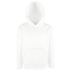 Classic 80/20 Kids Hooded Sweatshirt in white