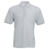 65/35 Polo in heather-grey