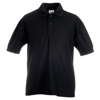 Kids 65/35 Piqué Polo in black