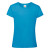 Girls Sofspun® T in azure-blue