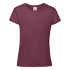 Girls Sofspun® T in burgundy