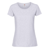 Lady-Fit Ringspun Premium T-Shirt in ash