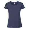 Lady-Fit Ringspun Premium T-Shirt in navy