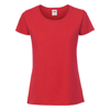 Lady-Fit Ringspun Premium T-Shirt in red