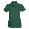Lady-Fit Premium Polo in bottle-green