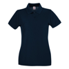 Lady-Fit Premium Polo in deep-navy