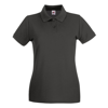 Lady-Fit Premium Polo in light-graphite