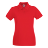 Lady-Fit Premium Polo in red