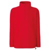 Half-Zip Fleece in red