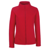 Lady-Fit Full-Zip Fleece in red