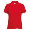 Lady-Fit Polo in red