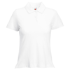 Lady-Fit Polo in white