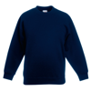 Premium 70/30 Kids Set-In Sweatshirt in deep-navy