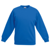 Premium 70/30 Kids Set-In Sweatshirt in royal-blue