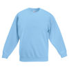 Premium 70/30 Kids Set-In Sweatshirt in sky-blue
