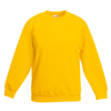 Premium 70/30 Kids Set-In Sweatshirt in sunflower