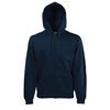 Premium 70/30 Hooded Sweatshirt Jacket in deep-navy