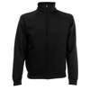 Premium 70/30 Sweatshirt Jacket in black