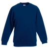 Premium 70/30 Kids Raglan Sweatshirt in navy