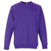Premium 70/30 Kids Raglan Sweatshirt in purple