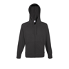 Lightweight Hooded Sweatshirt Jacket in light-graphite